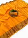 Ambrapali By Aab Mercerised Silk Border Saree